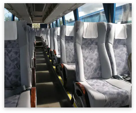 Asiento de autobús de segunda mano