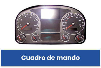 Cuadro de mandos de autobús