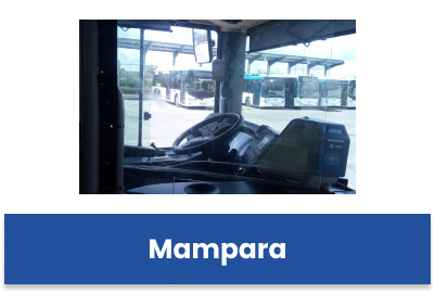Mampara de autobús