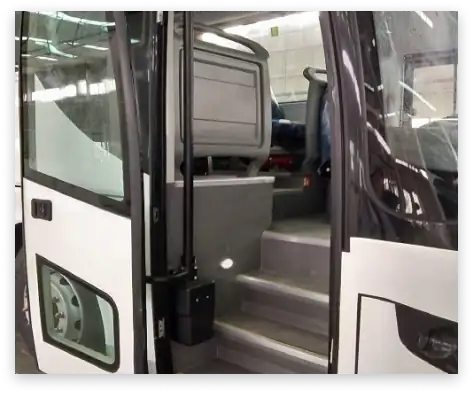 Puertas de autobús de segunda mano