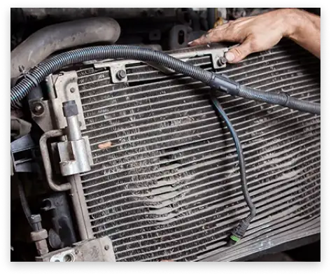 Radiador de autobús de segunda mano