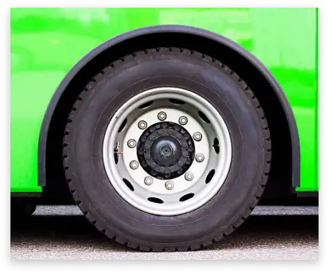 Ruedas de autobús de segunda mano