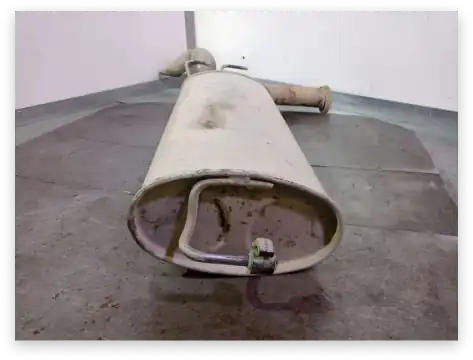 Tubo de escape de segunda mano