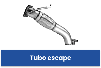 Tubo escape autobús